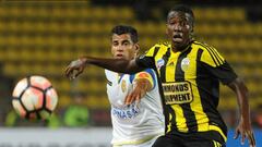 Jan Hurtado durante un partido de Deportivo T&aacute;chira. 