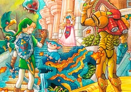 RetroBarcelona 2026 revela su cartel y es un emotivo homenaje a dos de las franquicias más queridas de Nintendo