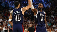 Which team has scored the most points in a single basketball game at the Olympics?