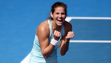 Goerges sorprende a Wozniacki y se impone en Auckland