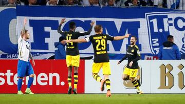 Isak, 18, shines for Dortmund in cup romp