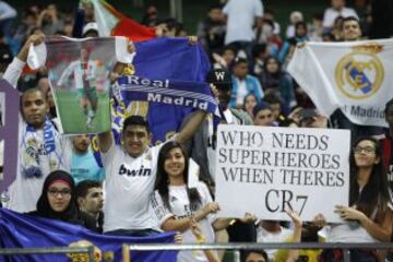 Ambientazo previo al Real Madrid-Milán