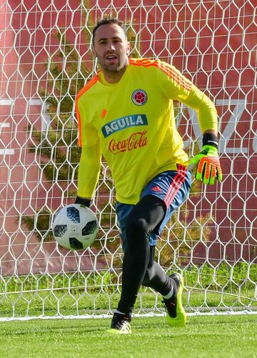 David Ospina,Camilo Vargas y Cuadrado trabajaron juntos bajo la dirección de Eduardo Niño 