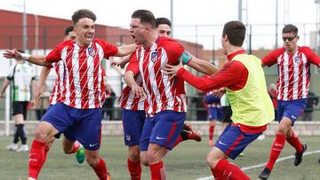 Los juveniles del Atlético ganaron el título.