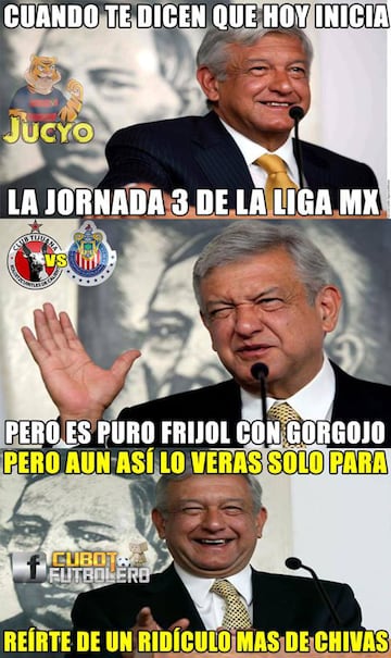 Guadalajara venía de ser goleado por Chiapas en la Copa MX, ahora Xolos le repitió la dosis en la Liga MX. ¡Aquí llegan las imágenes más divertidas.