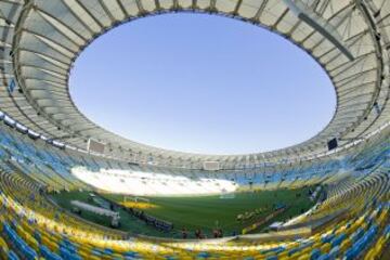 Vista general del estadio de Maracaná en Río de Janeiro.