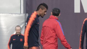 Paulinho con Valverde.