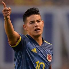 ¿Cómo le fue a James Rodríguez en su regreso ante Brasil?