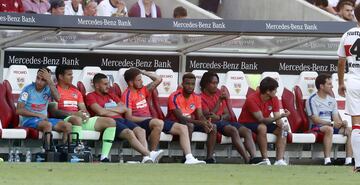 Las mejores imágenes del Stuttgart-Atlético de Madrid