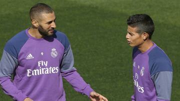 James y Benzema