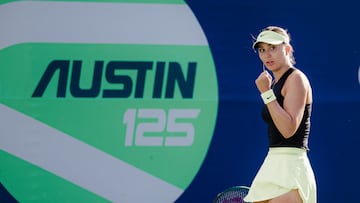 Paula Badosa, en Austin.