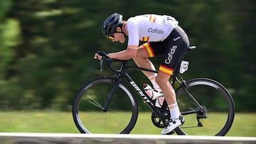 Miembro de la selección española en el Tour del Porvenir 2021.