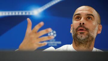 Manchester City manager Pep Guardiola