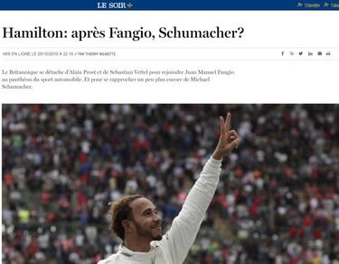 Revista de prensa: despu¨¦s de Fangio, ?Schumacher?