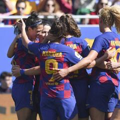El Barcelona arrasa en la Primera Iberdrola: goleadora, zamora...