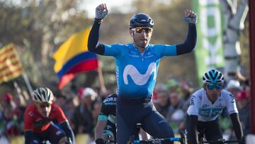 Valverde maquilló la pachanga en vísperas de la montaña