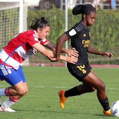 Linda Caicedo, dos asistencias en goleada del Madrid ante Granada