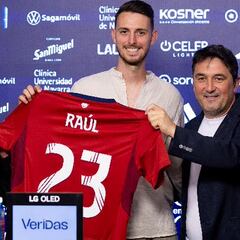 Raúl García de Haro: “Me gusta mucho el proyecto de Osasuna”