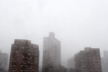 Nueva York bajo la nieve: imágenes impresionantes