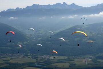 La Icare Cup reúne creatividad y deporte de aventura en esta competición de vuelo sin motor.