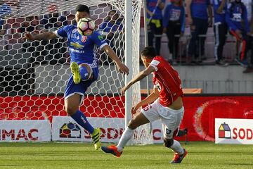 Las postales del choque entre la U y Huachipato