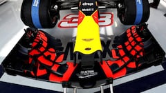 Newey brilla otra vez: el alerón de Red Bull, la envidia de la F1