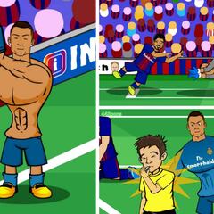 La parodia más TOP del Clásico: Suárez, Cristiano, Piqué...¡todo!