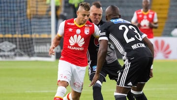 Millonarios vs Santa Fe en Liga Águila II-2017
