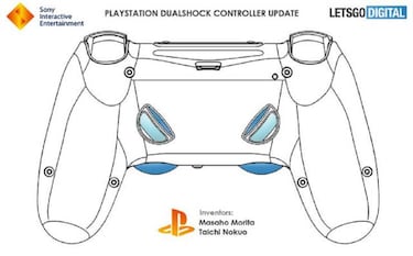 Mando de PS5: una nueva patente sugiere botones traseros para el DualShock 5