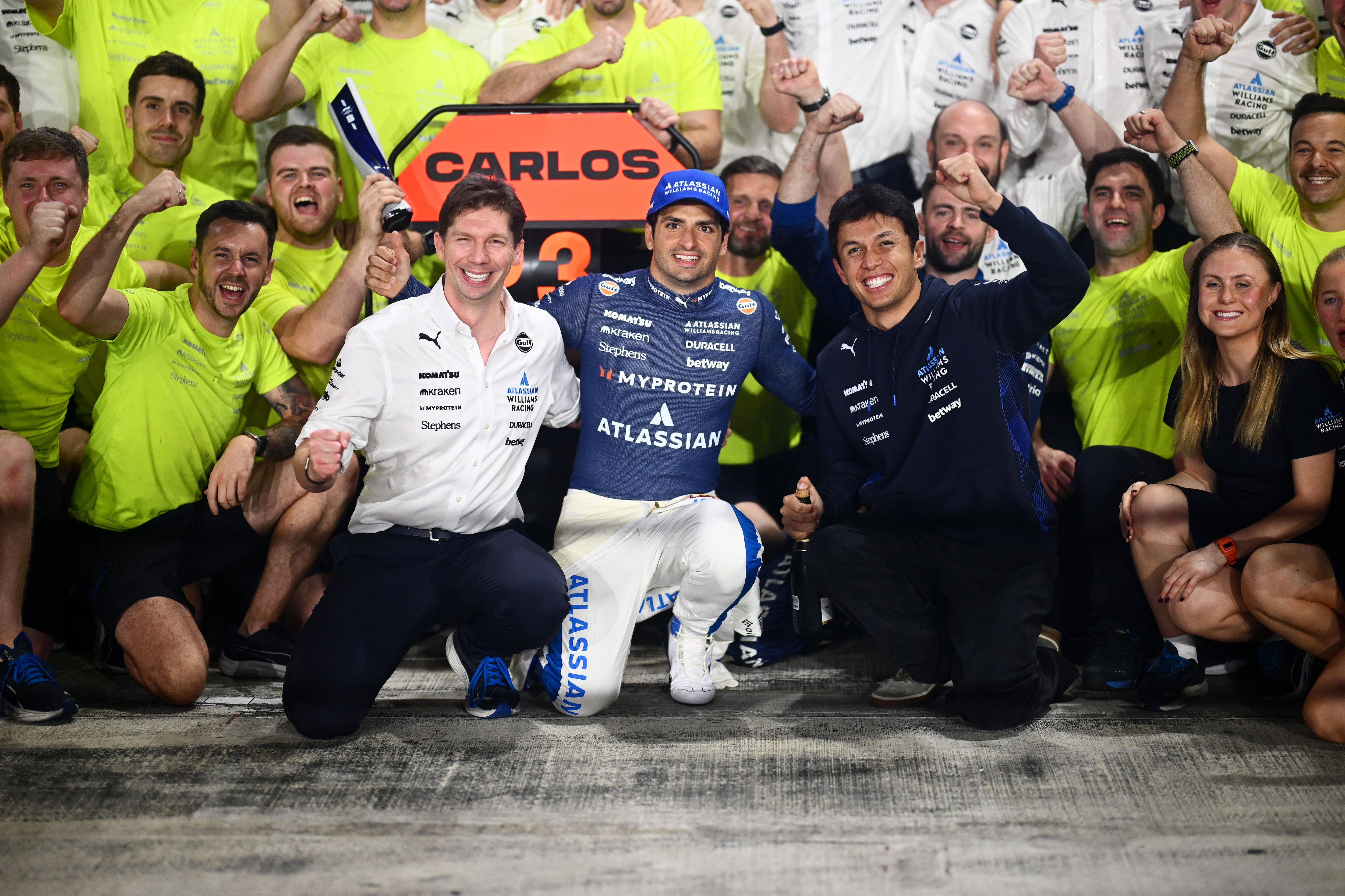 Carlos Sainz (Williams). Losail, Qatar. F1 2025.
