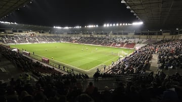 Estadio de Las Gaunas.