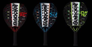 Las tres nuevas propuestas de la Explosive Power Line de Babolat Padel.