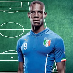 Mario Balotelli da su XI ideal de todos los tiempos: sin Cristiano, sin ningún jugador español...