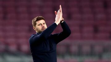 Pochettino celebra el pase a octavos.