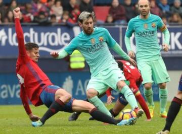 Las mejores imágenes que dejó el Osasuna vs Barcelona