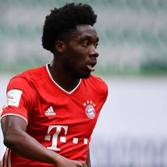 Alphonso Davies hace historia para Concacaf en Champions
