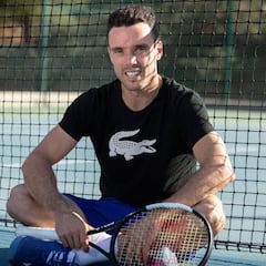 Roberto Bautista: "El tenis me ha servido como vía de escape"