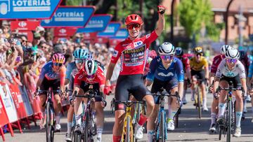 04/05/23
VUELTA CICLISTA A ESPAA FEMENINA
LA VUELTA FEMENINA - 4 Etapa
CUENCA - GUADALAJARA
VENCEDORA 87 Marianne VOS