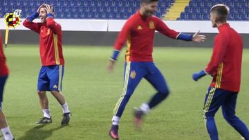 Asensio "chuffed" after nutmegging Deulofeu