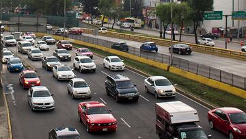 TRAFICO CIUDAD EL TRAFICO TAMBIEN REGRESA A NORMALIDAD DESDE QUE SE LEVANTARON LAS MEDIDAS DE CIRCULACION POR LA CONTAMINACION FOTO JENIFER NAVA EL UNIVERSAL 01 07 20 16