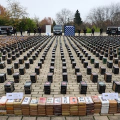 Incautan el mayor alijo de cocaína de la historia en Galicia: la espectacular imagen que publica la Policía