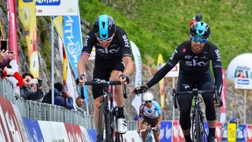 Duelo tit¨¢nico en Sky: Thomas vence y Landa acaba segundo