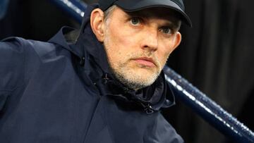 Bayern Munich manager Thomas Tuchel before the UEFA Champions League quarter final first leg match at Etihad Stadium, Manchester. Picture date: Tuesday April 11, 2023. (Photo by Nick Potts/PA Images via Getty Images)