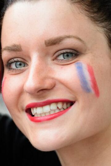 The beautiful game spills into the stands of the Euro 2016 venues