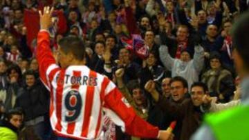 Fernando Torres, en un partido con el Atl&eacute;tico.
