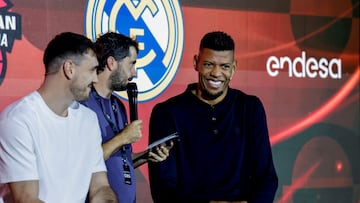 Edy Tavares, en la presentación de la Liga Endesa.