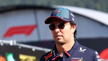 Checo Pérez se frustra en Red Bull