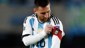 Así fue la actuación de Messi en el Argentina vs Paraguay