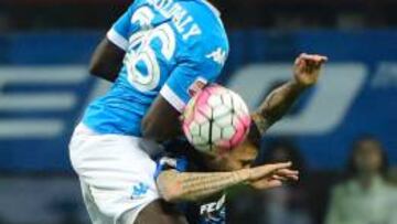 Koulibaly, durante un partido.