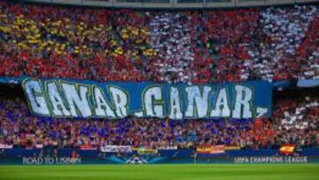 AMBIENTE. El Calder&oacute;n presentar&aacute; frente al Bar&ccedil;a un aspecto como &eacute;ste, el de las grandes noches. 
 